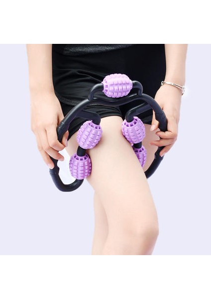 U Şekli Tetik Noktası Masaj Silindiri Kol Bacak Boyun Kas Doku Için Fitness Spor Yoga Pilates Spor Tekerlek Yüz Germe Aracı | Ev Kullanımı Güzellik Cihazları (Yurt Dışından) fırsatları