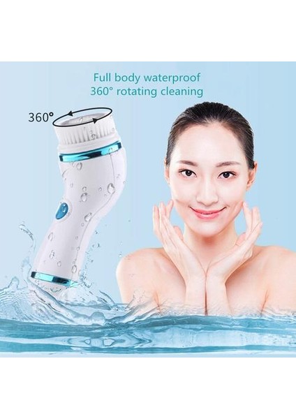 Elektrikli Yüz Temizleme Yüz Dönen Temizleme Fırçası Silikon USB Yüz Temizleme Fırça Cilt Bakımı Makinesi Fırça Temizleyici | Ev Kullanımı Güzellik Cihazları (Yurt Dışından) fiyatları