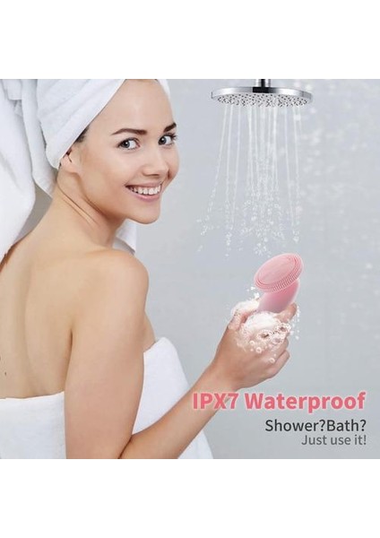 Silikon Yüz Temizleme Fırçası Elektrikli Yüz Temizleyici Elektrikli Yüz Temizleyici Temizlik Cilt Derin Yıkama Masaj Fırçası | Elektrikli Yüz Temizleme Cihazları (Yurt Dışından) fiyatları