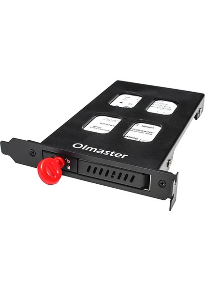 Pcı 2.5 "sata HDD Mobil Raf Dock Set 7.0/9.5mm 2.5" Sata Iıı Hdd/ssd Siyah (Yurt Dışından)