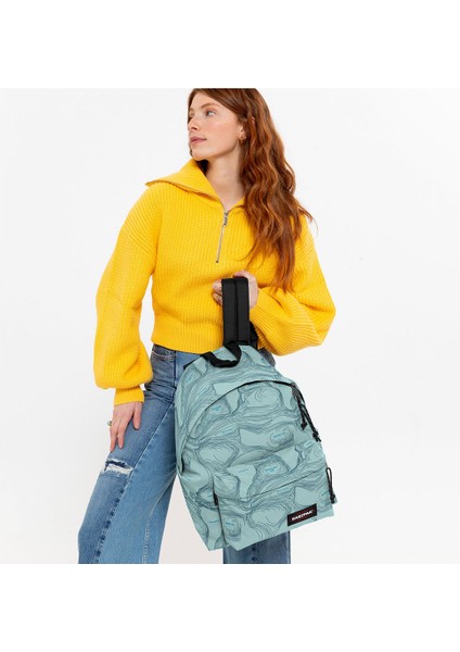 Padded Pak'r Map Turquoise Sırt Çantası EK000620U691