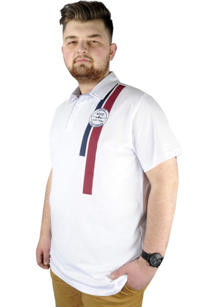 Erkek T Shirt Polo Flight Team 22311 Beyaz modelleri