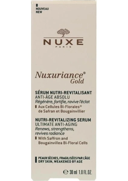 Nuxuriance Gold Nutri Revitalizing Serum 30 ml