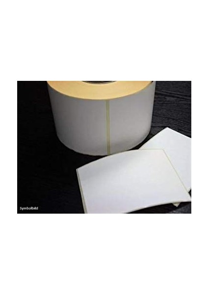 100MM x 70MM Kuşe Etiket modelleri
