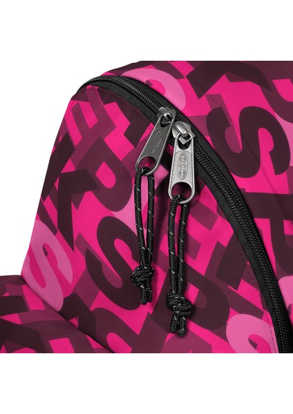 Padded Zıppl'r Letter Pink Sırt Çantası EK0A5B74U331