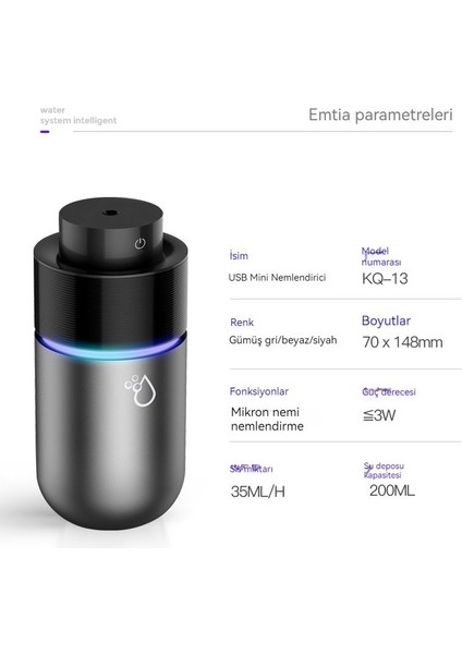 Araba Nemlendirici Araba Spreyi USB Araba Aromaterapi Makinesi (Yurt Dışından) indirimleri