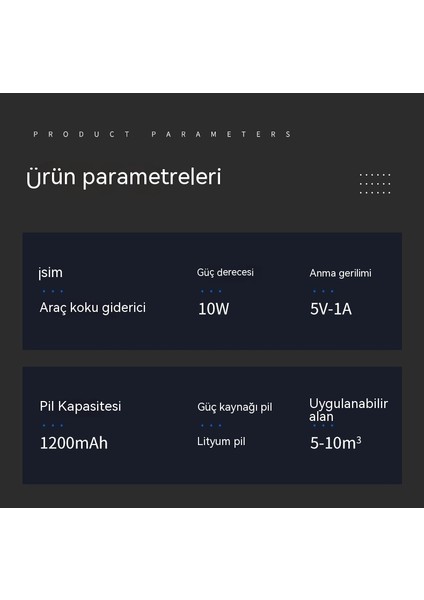 Arabada Negatif Iyon Deodorant Sterilizasyon Hava Temizleyici (Yurt Dışından) indirimleri