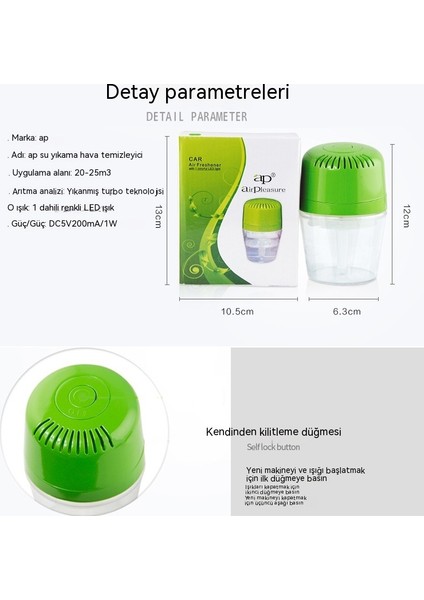 Koku Gidermek Için USB Araba Hava Temizleyici Km-01 (Yurt Dışından) fırsatları