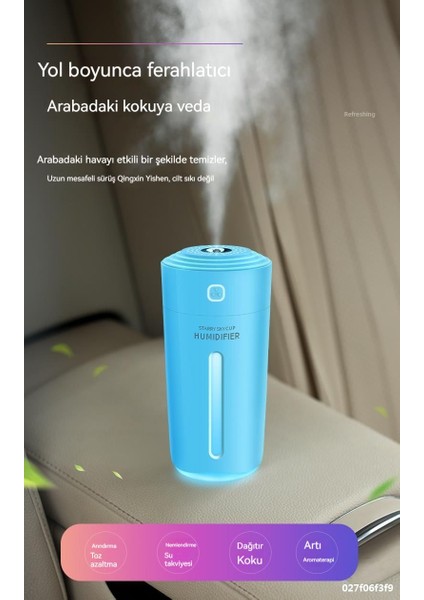 Araba Küçük Nemlendirici Atomize Aroma Difüzör Atmosfer Işığı (Yurt Dışından) modelleri