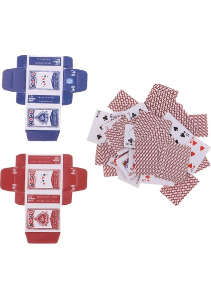 1: 6 Dollhouse Of Games Poker Oyun Kartları Oyuncak Oyuncak