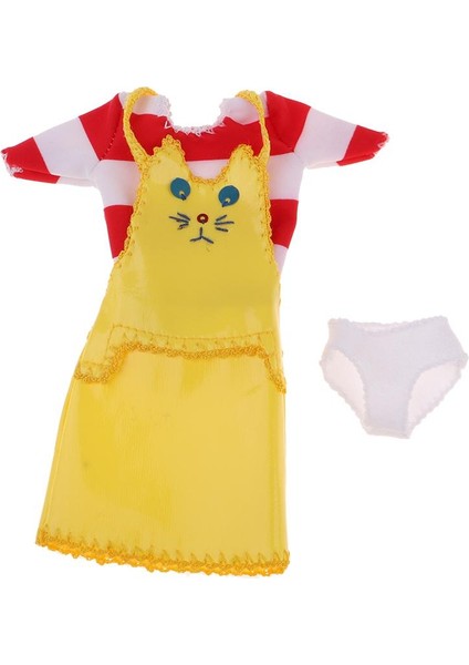 Blythe Bebek Değişen 1/6 Dolls Askı Etek ve T-Shirt Giyim Takımı(Yurt Dışından)