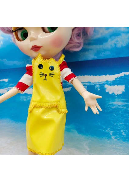 Blythe Bebek Değişen 1/6 Dolls Askı Etek ve T-Shirt Giyim Takımı(Yurt Dışından)