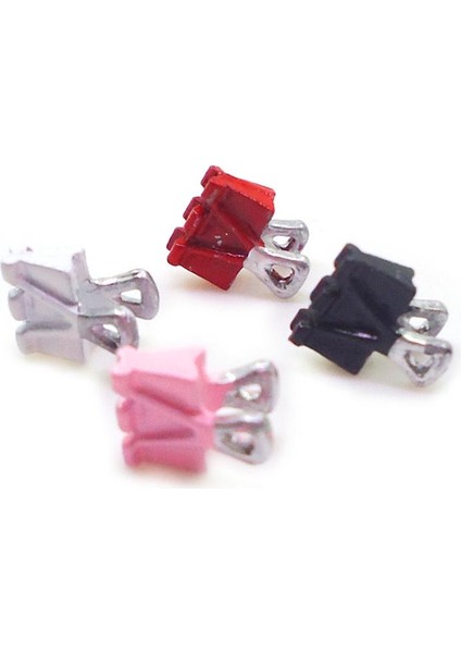 4 Pcs Dollhouse Minyatür Kırtasiye Kitap Için Metal Klasörler Sağlıyor(Yurt Dışından) modelleri