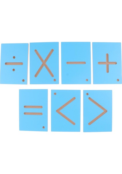 Montessori Erken Öğrenme Eğitim Oyuncakları Düşük ve Sermaye Vaka Harfleri Matematik Işaretleri(Yurt Dışından) indirimleri