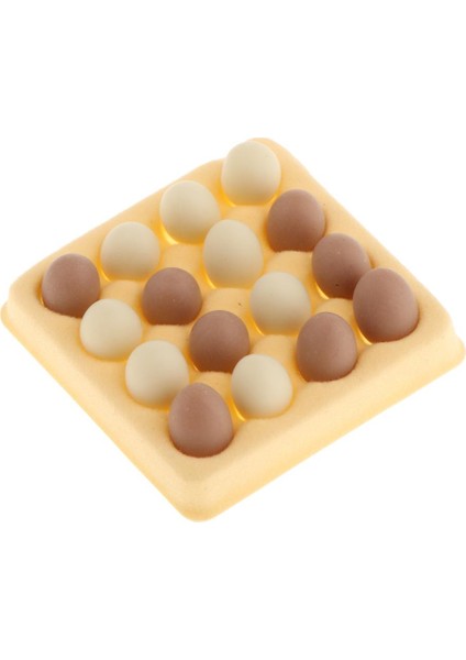 1/12 Ölçekli Tavuk Yumurtası 2 Adet