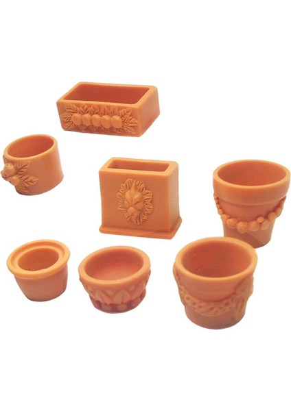 Dollhouse Garden Pot 3 Pcs