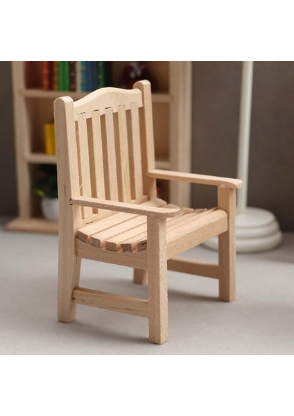 4x Minyatür Bahçe Tezgahı Seti Mobilya Modeli Dıy Mini 1:12 Dollhouse Natural2