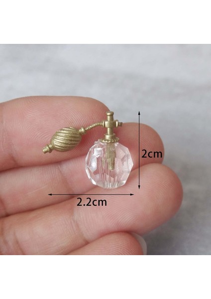 4x Minyatür Parfüm Şişesi 1/12 Dollhouse Çocuk Hediyeleri Için Oyuncak Başyakısı