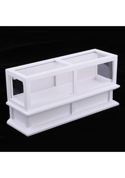 1/12 Dollhouse Minyatür Mobilya Ahşap Ekran Dolap Mağazası Sahneleri Model