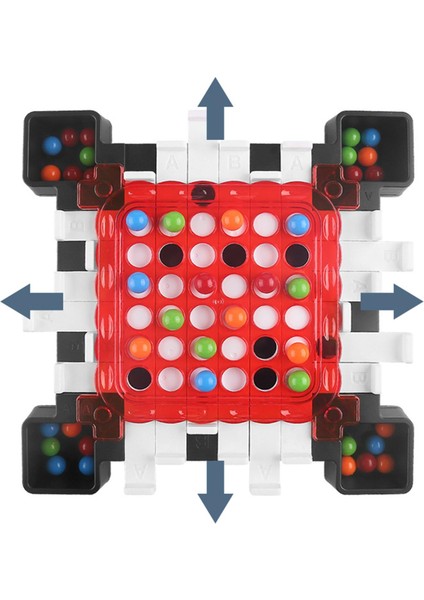 Rainbow Ball Eliminasyon Oyunu Masa Oyun Oyuncakları Ebeveyn Çocuk Oyunu Için