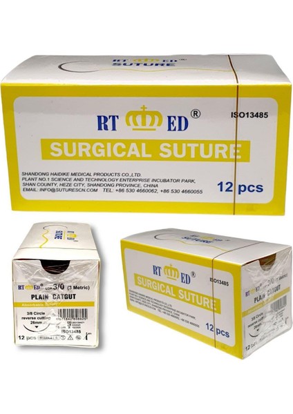 Kat Küt Katküt Sünnet Ipliği 12 Li No:3/0 Keskin
