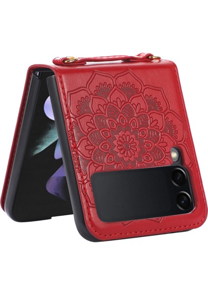 Samsung Galaxy Z Fold4 Kırmızı Için Mandala Kabartma Davası (Yurt Dışından) modelleri