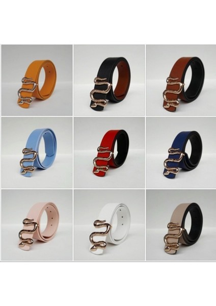 Yılan Tokalı Kadın Kemer KX0004 fırsatları