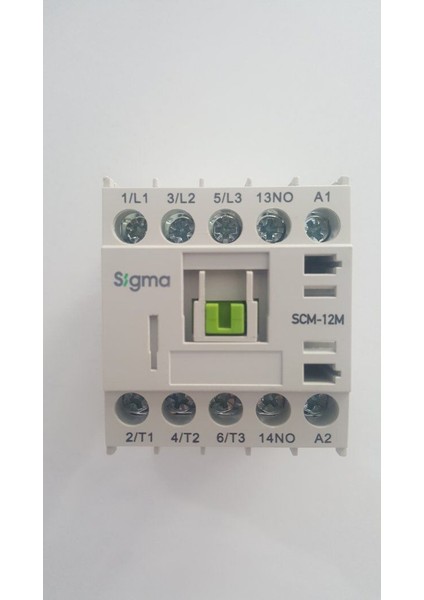 SCM-12M SCM1210230 5.5kw 230V Ac 1no Mini Kontaktör