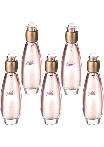 Celebre Edt 50 ml Kadın - 5 Adet