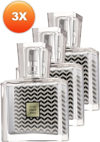Little Black Dress Kadın Parfüm Edp 30 ml 3'lü Set 5050000102940