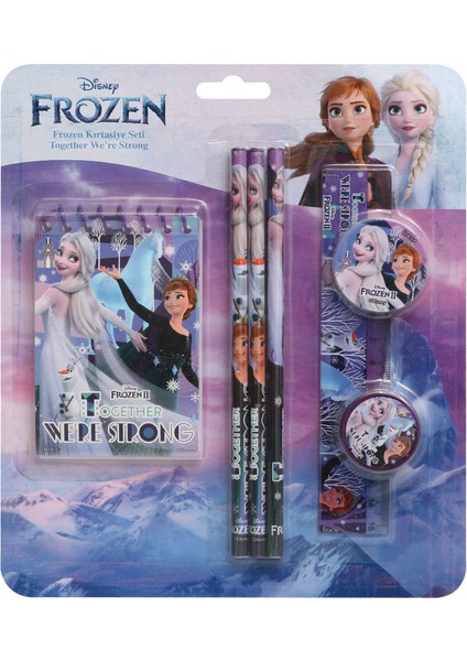 Frozen Kırtasiye Seti Together We Are Strong 7 Parça