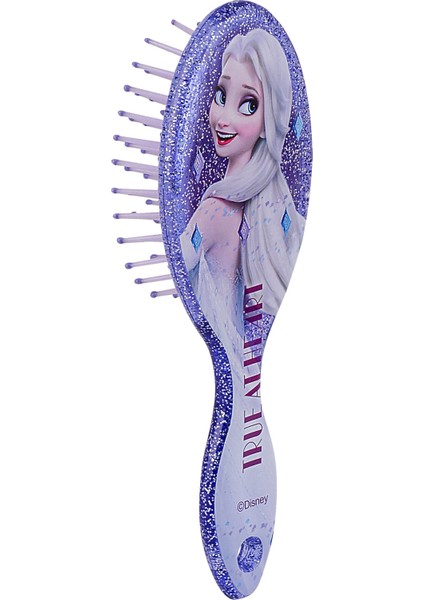 Frozen Saç Fırçası Simli 16,5cm Elsa True