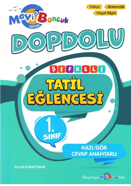 1. Sınıf Şifreli Tatil Eğlencesi