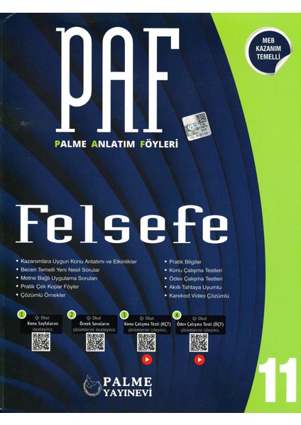 11. Sınıf Felsefe Anlatım Föyleri