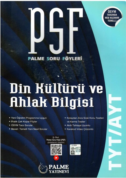 TYT-AYT Din Kültürü ve Ahlak Bilgisi Soru Föyleri