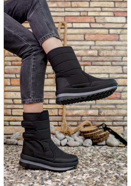 Siyah Unisex Kar Botu 0012802