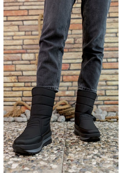 Siyah Unisex Kar Botu 0012802