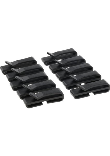 20X Siyah Plastik Toka Sırt Çantası Dokuma Kayışı Kemer Bitiş Klip 38 / 48MM (Yurt Dışından) modelleri