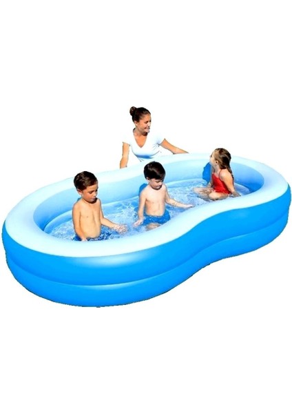 Havuz Jumbo Oval Renkli - 54117