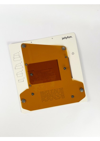 Jellyfon Askılı Şeffaf Telefon Çantası Bal Minimal Hediye Tasarım Pvc Renkli Unisex Erkek Kadın fiyatları