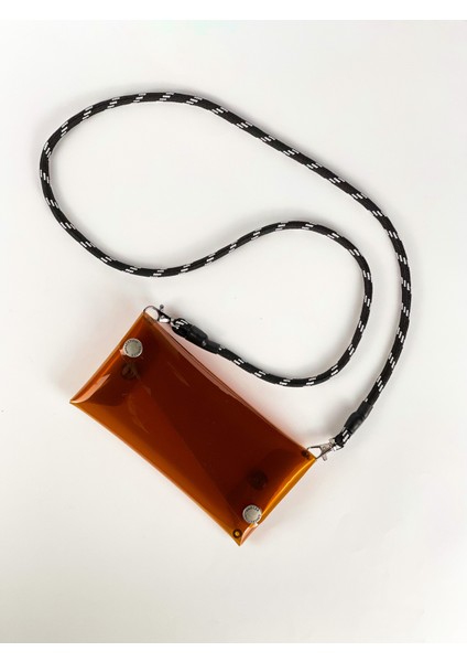 Jellyfon Askılı Şeffaf Telefon Çantası Bal Minimal Hediye Tasarım Pvc Renkli Unisex Erkek Kadın fırsatları