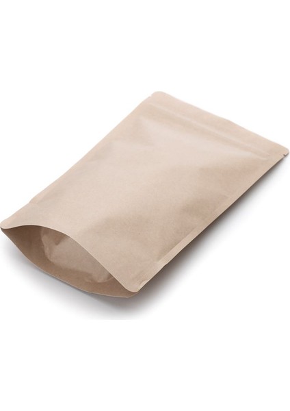 18 x 29 x 4,5 cm Kraft Aluminyum Kilitli Doypack Ambalaj 750 Gr. 250 Adet