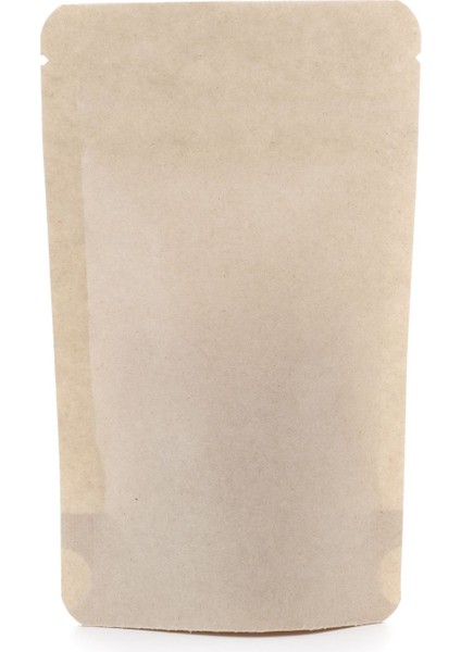 Kraft Aluminyum Kilitli Doypack Ambalaj 25 x 34 + 6 cm. 1500 gr. - 250 Adet