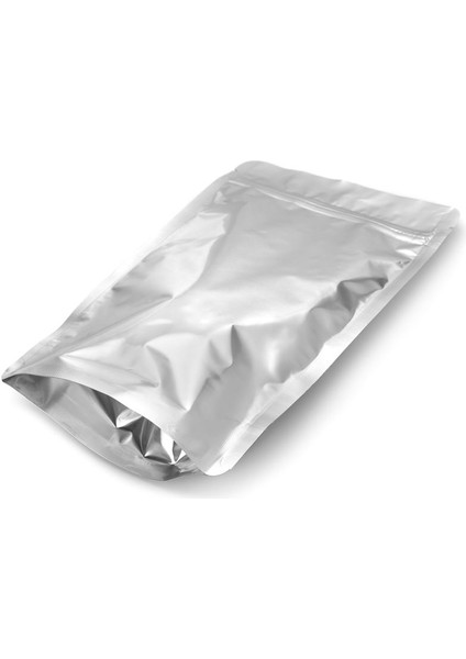 Kraft Aluminyum Kilitli Doypack Ambalaj 11 x 18,5 + 3,5 cm. 100 gr. - 250 Adet