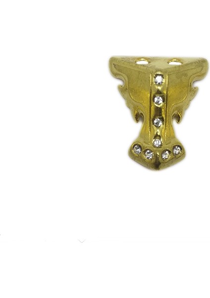 Epoksi Tepsi Tesbih Kutusu Ayakları - Gold