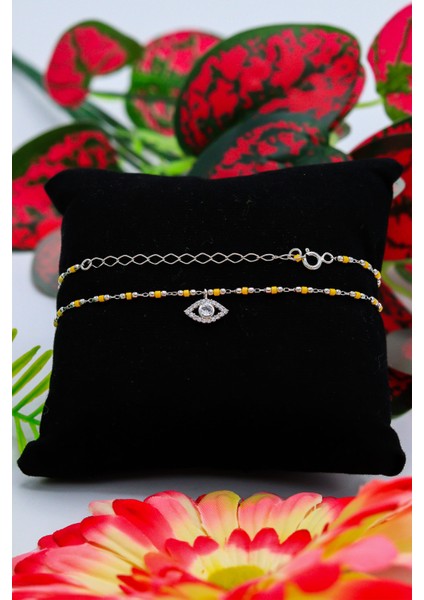 Nazar Göz Model Zirkon Taşlı Kadın Gümüş Kolye 201021029 fiyatları