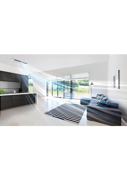 Wind Free (AJ068TXJ3KH/EA) 12+12+12 BTU Iç 6 8 Kw Dış Ünite A 12000 BTU 1+3 Sistem Multi Inverter Duvar Tipi Klima
