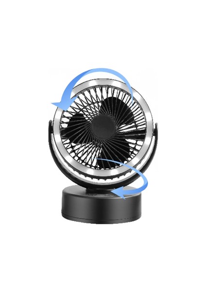 USB Şarj Edilebilir Askı Masası Çadırı Kamp Fan ile LED Fener USB Mobil Şarj Için Açık Ev Yürüyüş Balıkçılık 19QE (Yurt Dışından)