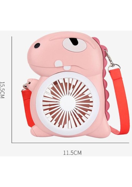 USB Elektrikli Fan 300MAH Şarj Edilebilir Karikatür Kompakt Taşınabilir Öğrenci ve Çocuk El Mini Mute LED Aydınlatma Fan (Yurt Dışından) fiyatları