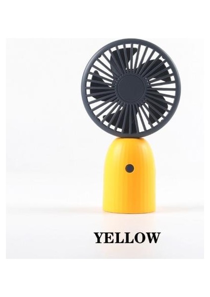 USB Mini Fan Öğrenci Kız Taşınabilir Ev Seyahat Pocket Fan Şarj Mini Masaüstü El Fan (Yurt Dışından)